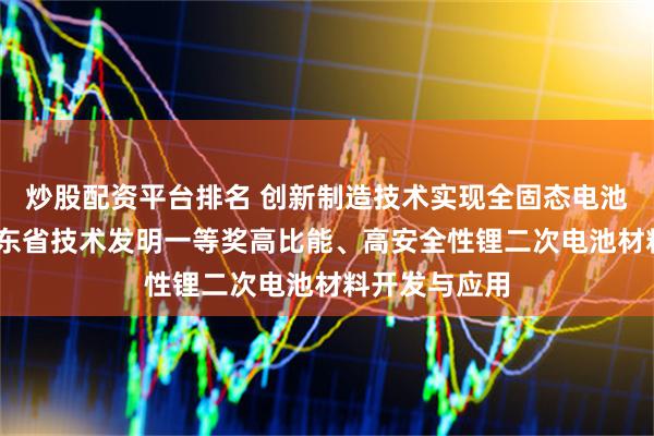 炒股配资平台排名 创新制造技术实现全固态电池量产——记山东省技术发明一等奖高比能、高安全性锂二次电池材料开发与应用